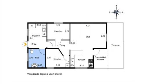 Two-Bedroom Holiday Home