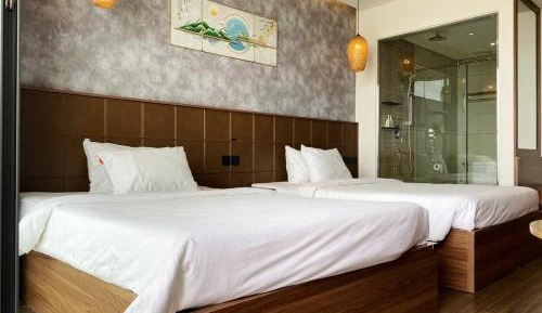 Quadruple Room with Sea View