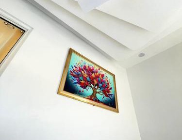 Family Room with Mountain View