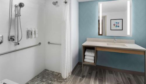 King Room with Roll-In Shower - Mobility Access
