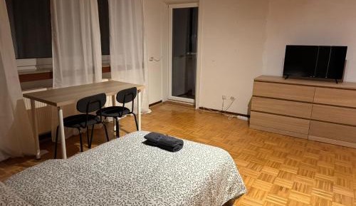 Three-Bedroom Apartment with Balcony