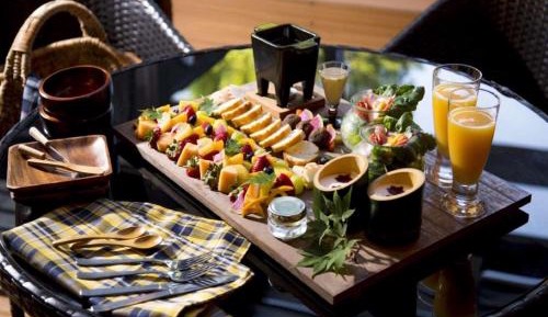 Japanese-Style Room with Open-Air Bath