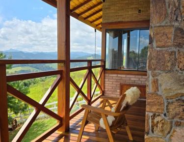 Family Room with Mountain View