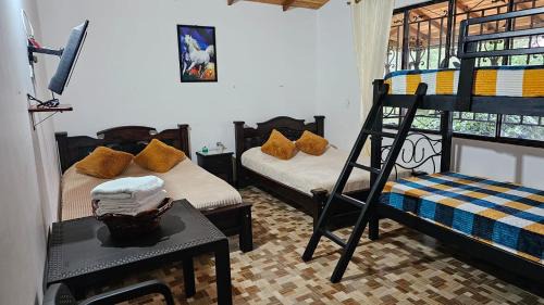 Family Room with Bathroom