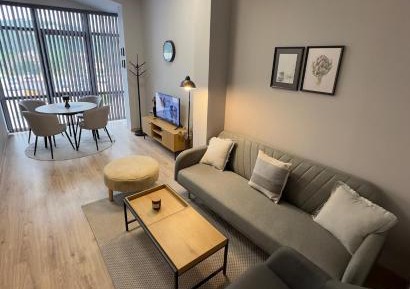 One-Bedroom Apartment with City View