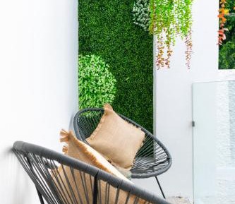 Deluxe One-Bedroom Apartment with Garden View