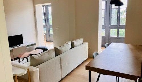 One-Bedroom Apartment with Balcony and Mountain View  