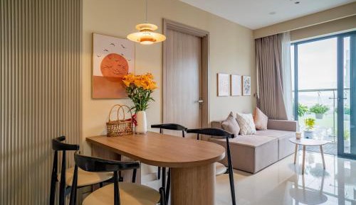 Two-Bedroom Apartment with Balcony