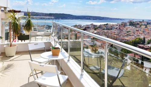 Deluxe Double Room with Balcony and Sea View