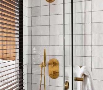 Double Room with Two Double Beds and Shower - Accessible