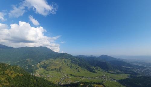 Twin Room with Mountain View