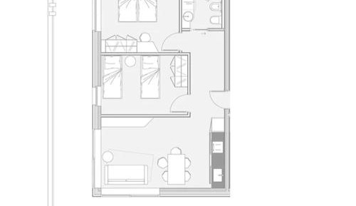 Apartment with Mountain View