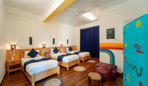 Single Bed in Dormitory Room