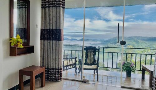 Family Room with Mountain View