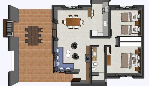 Two-Bedroom House