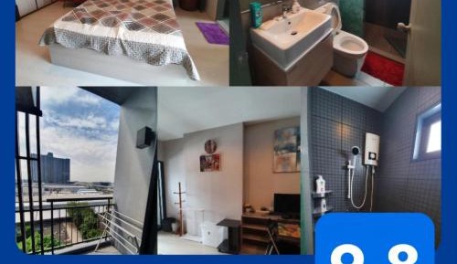 Studio with Pool View