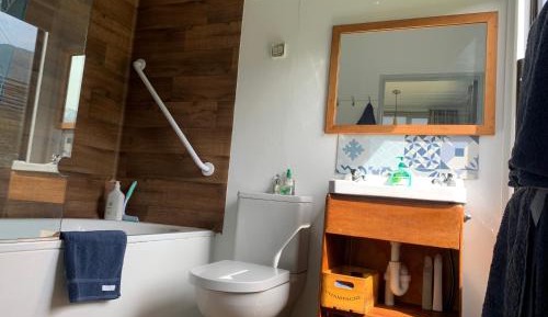 Family Room with Mountain View