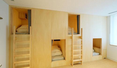 4-Bed Mixed Dormitory Room with Shared Shower Room