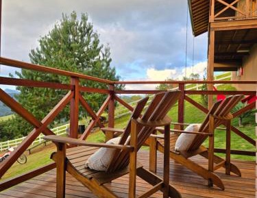 Family Room with Mountain View
