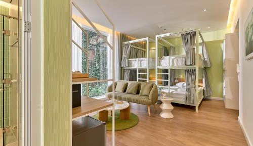 4-Bed Mixed Dormitory Room