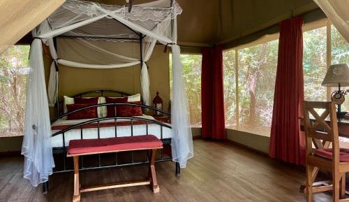 Tent with Double Bed