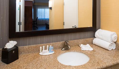 Queen Room with Two Queen Beds and Transfer Shower - Mobility and Hearing Accessible