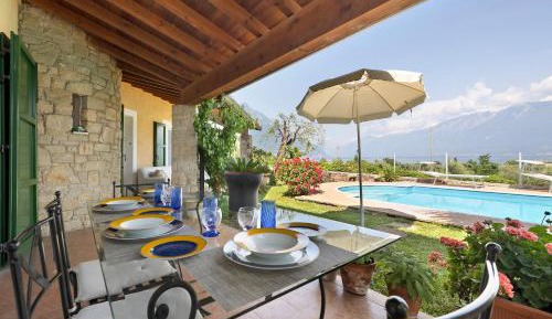 Villa with Garden View