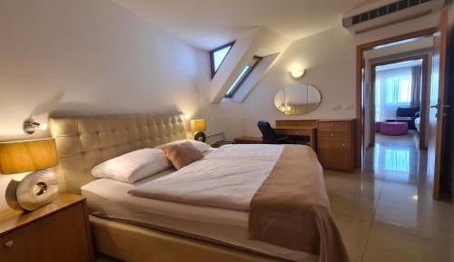 One-Bedroom Apartment with Balcony and Lake Veiw