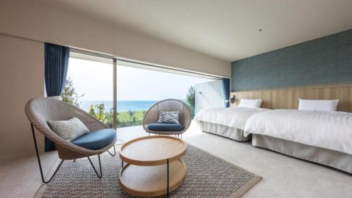 Premium Room with Open-Air Bath and Ocean View