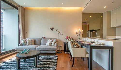 One-Bedroom Apartment with Balcony and City View