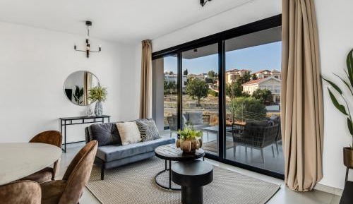 Three-Bedroom Apartment with Balcony