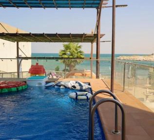 Royal Five-Bedroom Villa with Private Pool and Beach