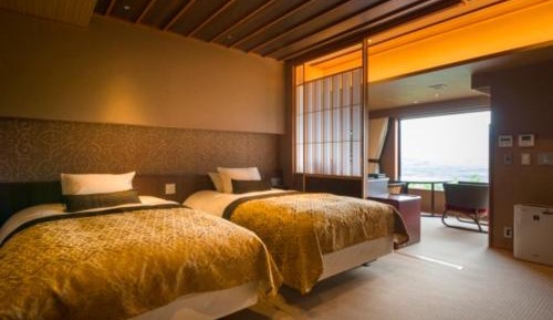 Asumi B Western Room with Open Air Bath, Mt. Fuji View