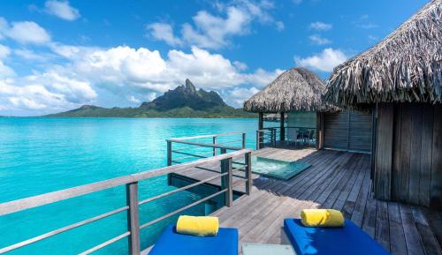 Overwater Premier Villa with Whirlpool, Mt. Otemanu view