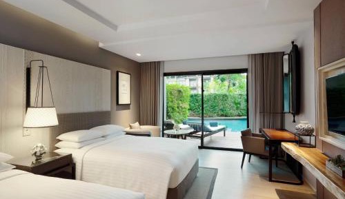 Guest room, 2 Double, Pool access