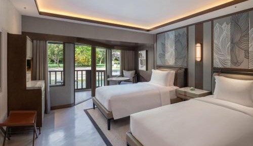 Deluxe Lagoon Access, Guest Room, 2 Double Bed(s) with Free Daily Activity