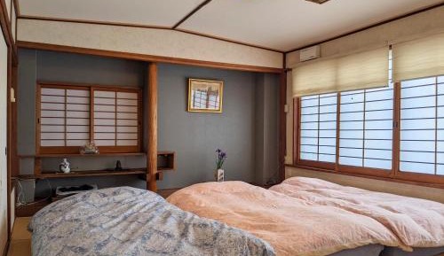 Family Room with Shared Bathroom