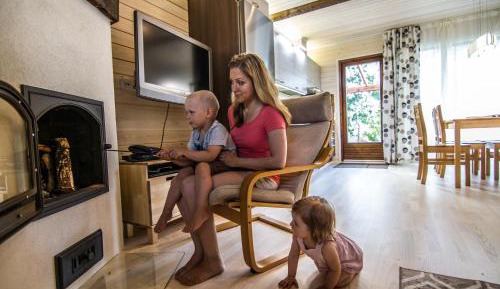 Three-Bedroom Apartment with Sauna