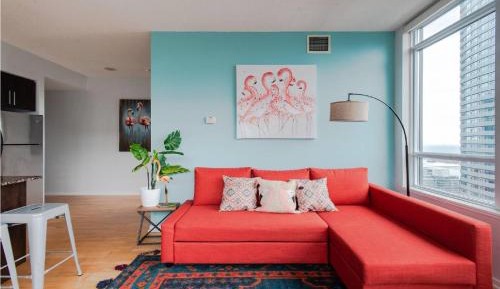 Two-Bedroom Apartment with City View