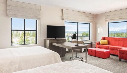 Queen Studio with Two Queen Beds - Sofabed