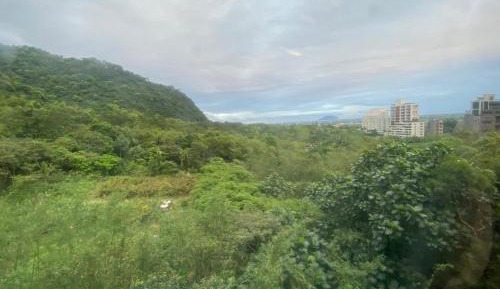 Family Room with Mountain View