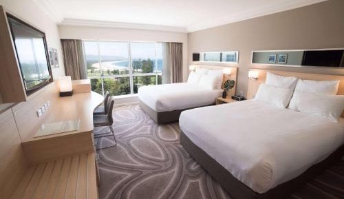 Queen Room with Two Queen Beds and Ocean View