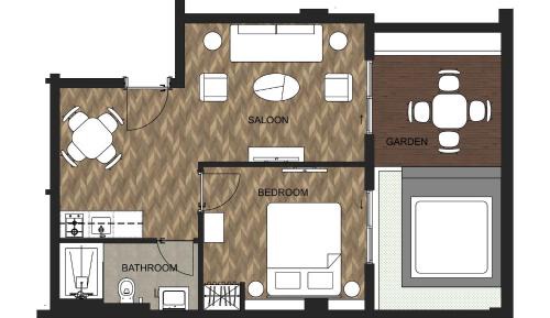 One-Bedroom Apartment (X-LARGE)