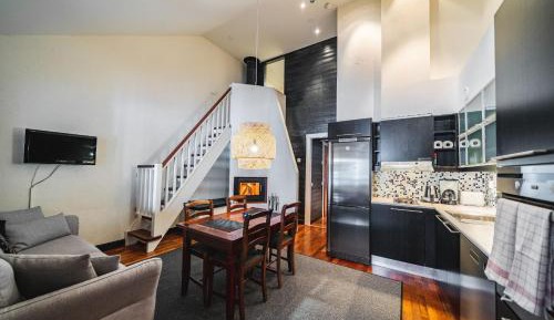 One-Bedroom Apartment with Sauna