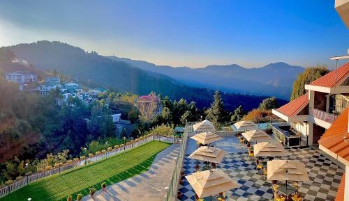 Mountain View Suite with Living Room and Private Sit Out, Complimentry Evening Tea-Coffee with cookies at open terrace