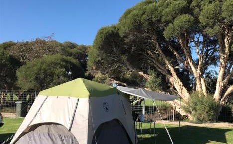 Powered Tent Site- No Bed Provided 