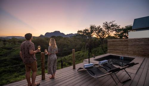 Chalet with private plunge pool