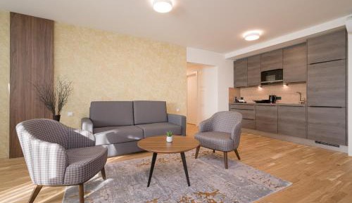 Four-Bedroom Apartment with Balcony 