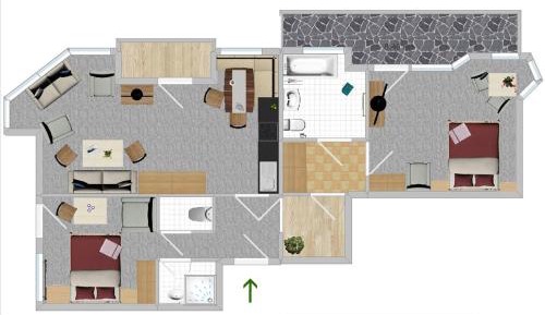 Two-Bedroom Apartment