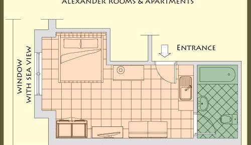 Studio Apartment with Sea View